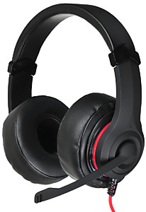 Oklick HS-L330G Nightmare черный/красный