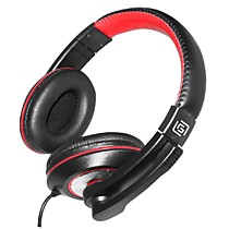 Oklick HS-L390G Dragon черный/красный