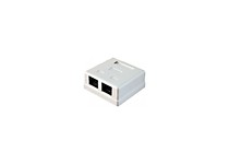 Розетка внешняя RJ-45 кат.5e двойная DH&R (TL-CAT-014)