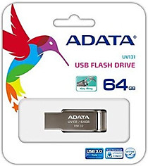 64Gb A-Data UV131 USB3.2 серый метал