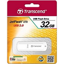 32Gb Transcend 370 USB2.0 белый