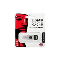 32Gb Kingston SWIV USB3.1 черный металл